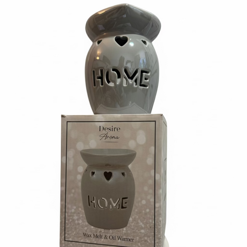 Grey ‘Home’ Wax Melt Burner